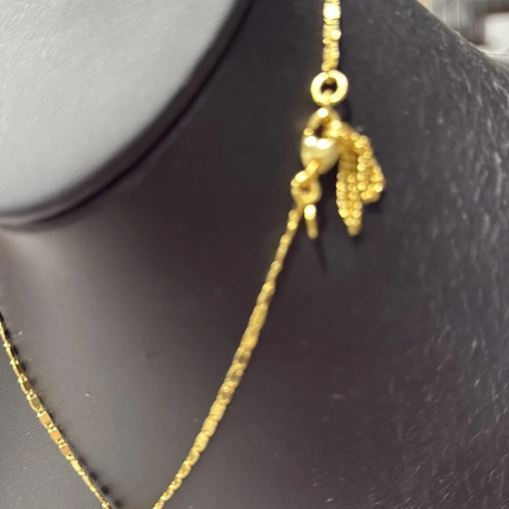 (18)MADEWELL New Casted Pearl Coin Necklace - Picture 5 of 5